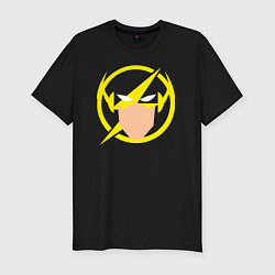 Мужская slim-футболка Flash: minimalism