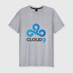 Футболка slim-fit Cloud9, цвет: меланж