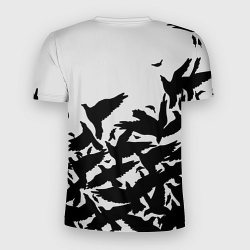 Мужская спорт-футболка Bird / 3D-принт – фото 2