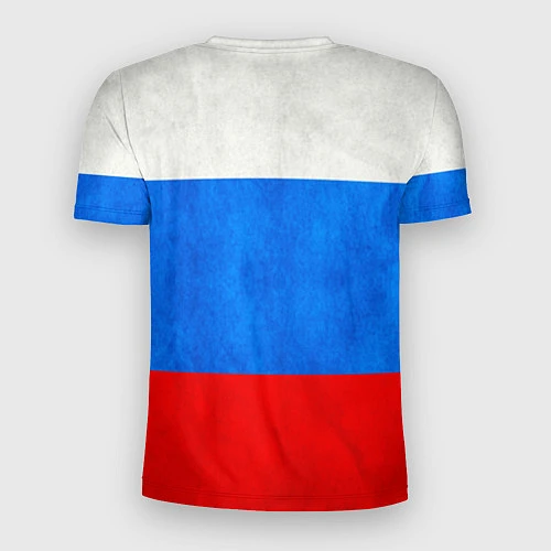 Мужская спорт-футболка Russia: from 196 / 3D-принт – фото 2