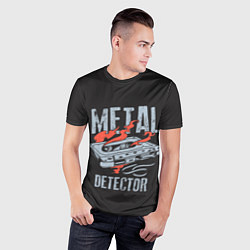 Футболка спортивная мужская Metal Detector, цвет: 3D-принт — фото 2