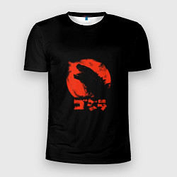 Футболка спортивная мужская Godzilla, цвет: 3D-принт