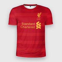 Футболка спортивная мужская Liverpool FC: Standart Chartered, цвет: 3D-принт