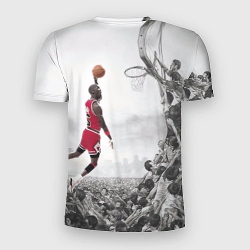 Мужская спорт-футболка Michael Jordan NBA / 3D-принт – фото 2
