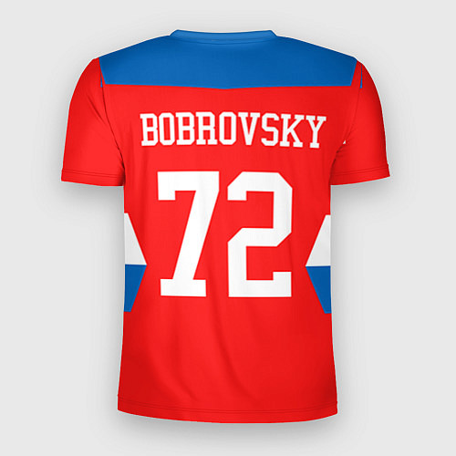 Мужская спорт-футболка Сборная РФ: #72 BOBROVSKY / 3D-принт – фото 2