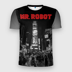 Мужская спорт-футболка Mr. Robot City