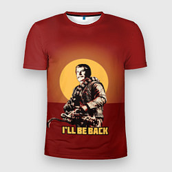 Мужская спорт-футболка Stalin: Ill Be Back