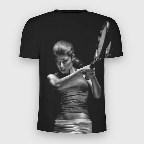 Мужская спорт-футболка Всемирный теннис / 3D-принт – фото 2