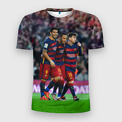 Мужская спорт-футболка Barcelona5