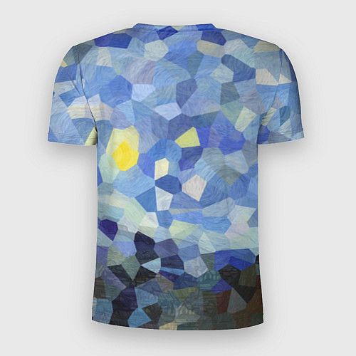 Мужская спорт-футболка Звездная ночь / 3D-принт – фото 2