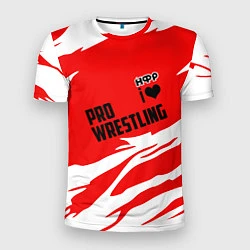 Мужская спорт-футболка НФР: Pro Wrestling