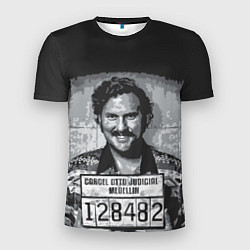 Мужская спорт-футболка Pablo Escobar: Smile