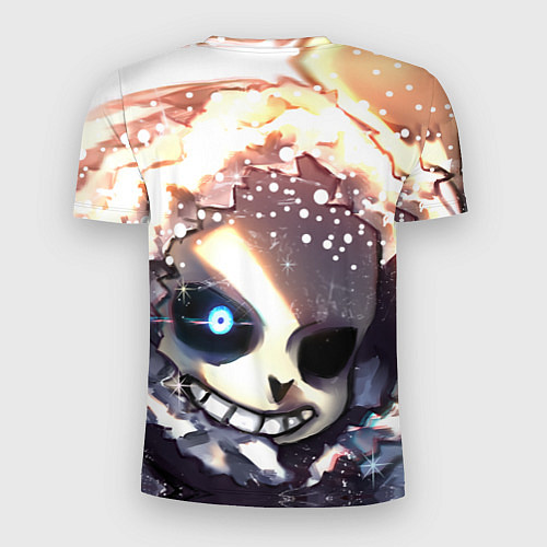 Мужская спорт-футболка Sans and snow / 3D-принт – фото 2