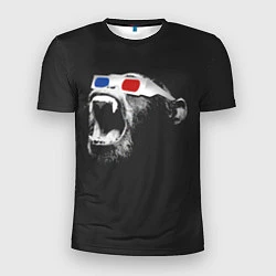 Мужская спорт-футболка 3D Monkey