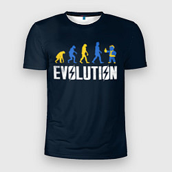 Футболка спортивная мужская Vault Evolution, цвет: 3D-принт