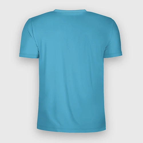 Мужская спорт-футболка Коржик качок / 3D-принт – фото 2