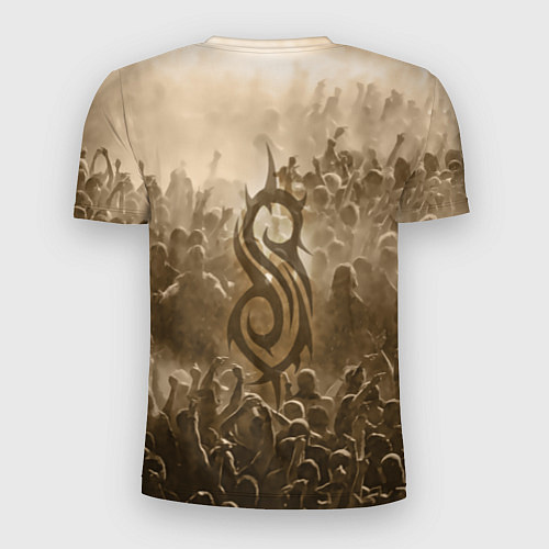Мужская спорт-футболка Slipknot Sepia / 3D-принт – фото 2