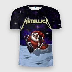 Мужская спорт-футболка Metallica: Bad Santa