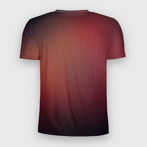Мужская спорт-футболка Red / 3D-принт – фото 2
