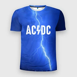 Мужская спорт-футболка AC/DC: Lightning