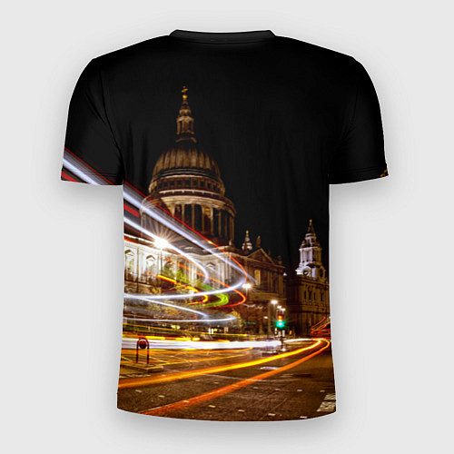 Мужская спорт-футболка Улицы Лондона / 3D-принт – фото 2