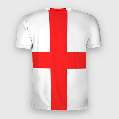 Мужская спорт-футболка Сборная Англии / 3D-принт – фото 2
