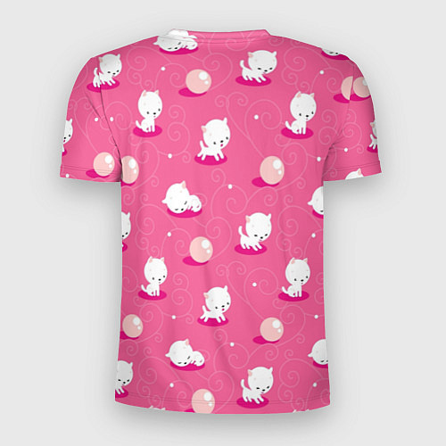 Мужская спорт-футболка Милые котики / 3D-принт – фото 2