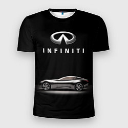 Футболка спортивная мужская Infiniti, цвет: 3D-принт