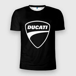 Футболка спортивная мужская Ducati, цвет: 3D-принт