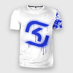 Футболка спортивная мужская SK Gaming: White collection, цвет: 3D-принт