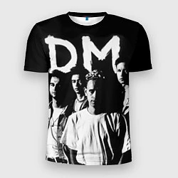 Мужская спорт-футболка Depeche mode: black