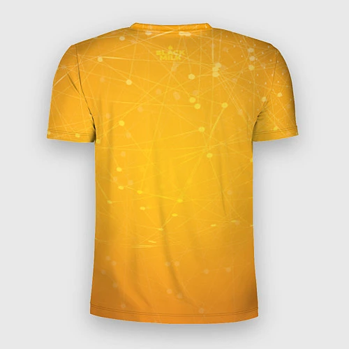 Мужская спорт-футболка Bitcoin Orange / 3D-принт – фото 2
