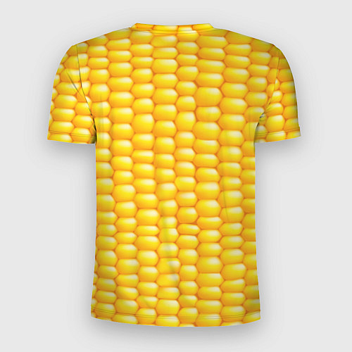 Мужская спорт-футболка Сладкая вареная кукуруза / 3D-принт – фото 2