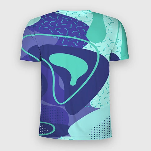 Мужская спорт-футболка Sky pattern / 3D-принт – фото 2