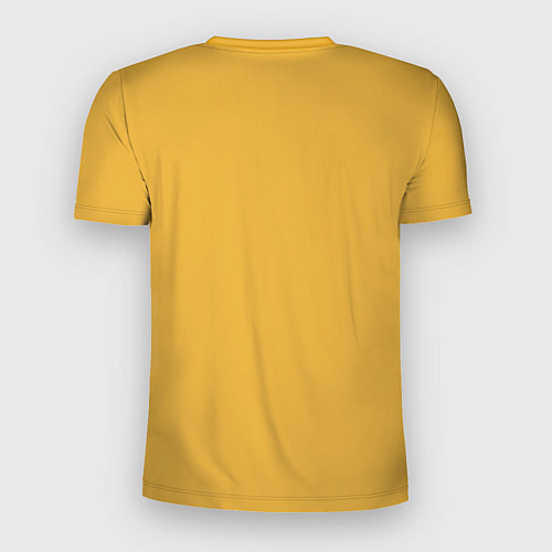 Мужская спорт-футболка Selena Gomez: Yellow Style / 3D-принт – фото 2