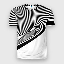 Мужская спорт-футболка Black & White Illusion