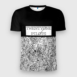 Футболка спортивная мужская Twenty one pilots: Duo colour, цвет: 3D-принт