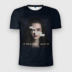 Футболка спортивная мужская 13 reason why, цвет: 3D-принт