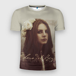 Футболка спортивная мужская Lana Del Rey: Flower, цвет: 3D-принт