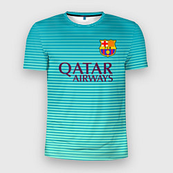Мужская спорт-футболка Barcelona FC: Aqua
