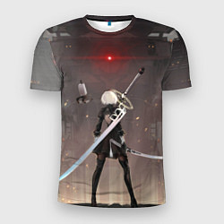 Мужская спорт-футболка Мечница 2B: Nier