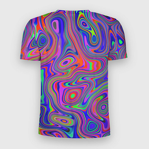 Мужская спорт-футболка Цветная текстура 5 / 3D-принт – фото 2