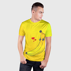 Футболка спортивная мужская Just Banana (Yellow), цвет: 3D-принт — фото 2