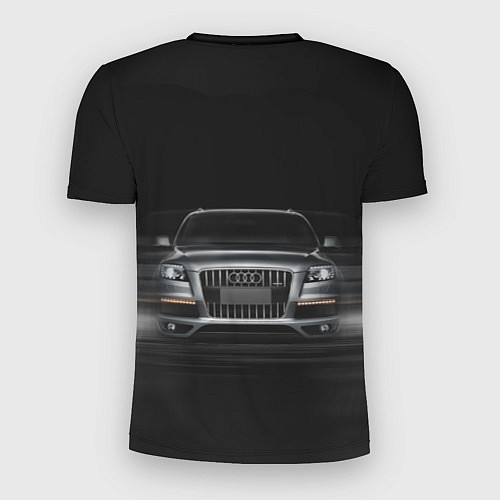 Мужская спорт-футболка Audi Q7 скорость / 3D-принт – фото 2