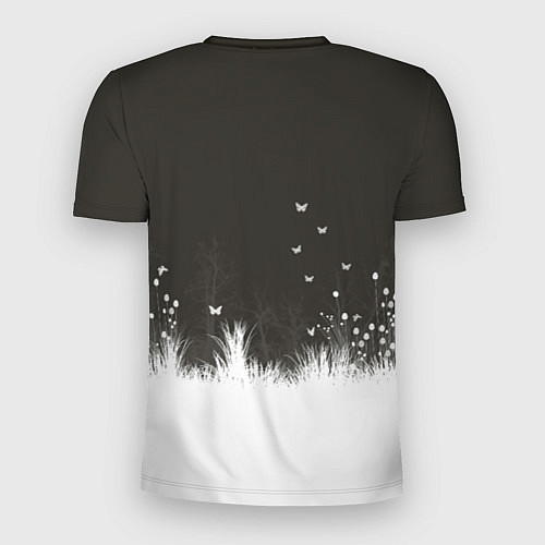 Мужская спорт-футболка Ночная полянка / 3D-принт – фото 2