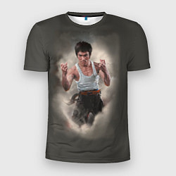 Мужская спорт-футболка Брюс Ли