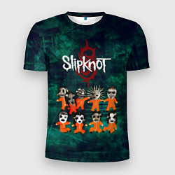 Мужская спорт-футболка Группа Slipknot