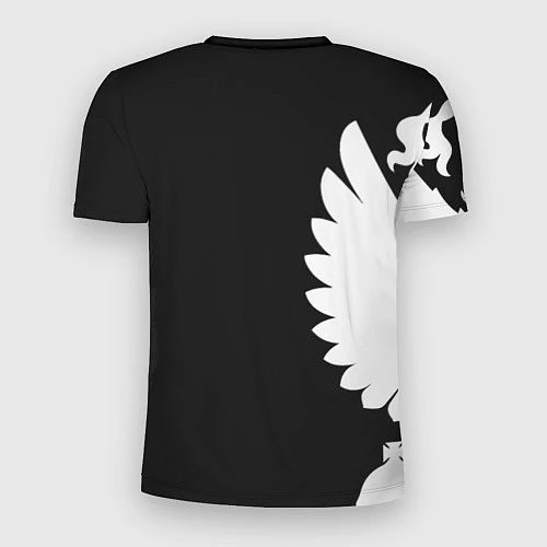 Мужская спорт-футболка Russia - Black collection / 3D-принт – фото 2