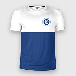 Футболка спортивная мужская Chelsea FC: Light Blue, цвет: 3D-принт
