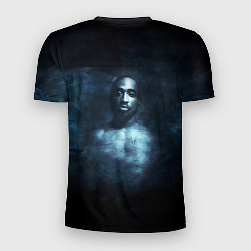 Мужская спорт-футболка Tupac Shakur 1971-1996 / 3D-принт – фото 2